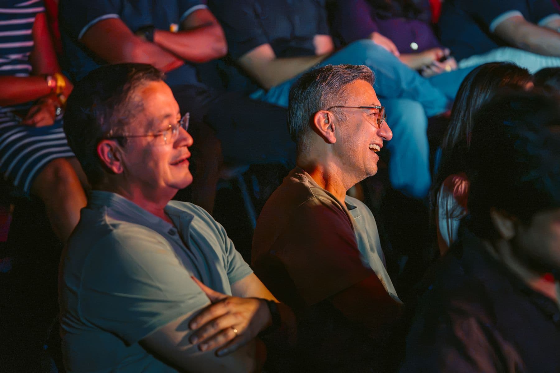 The audience at a Bengaluru Boy performance